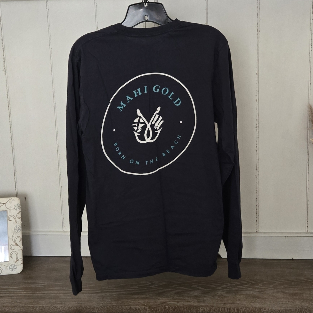 Mens Mahi Gold Long-sleeve T-shirt